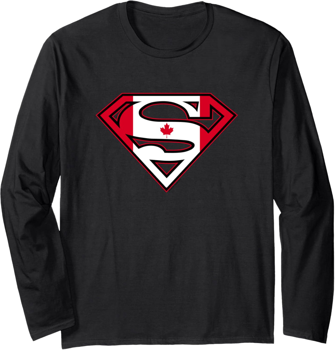 Superman Canadian Shield Langarmshirt