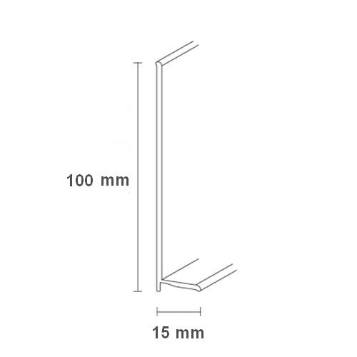 MadeInNature Flexible Sockelleiste Selbstklebend PVC Profi Trockenkleber Hohe Qualität 50 mm, 70 mm