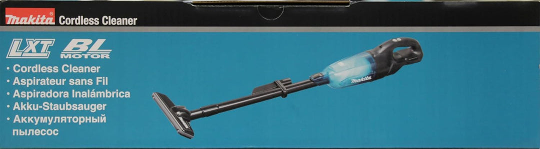 Makita DCL281FZB Akku-Staubsauger 18V in schwarz (ohne Akku, ohne Ladegerät) Single, Single