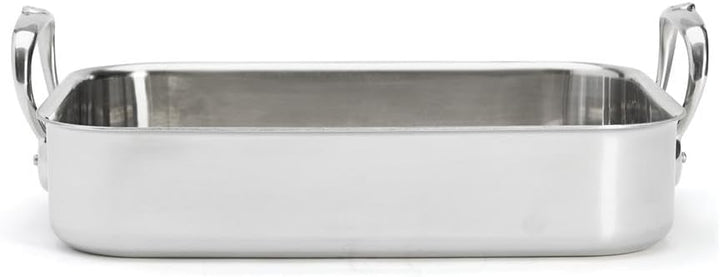 de Buyer - Bräter AFFINITY aus mehrlagigem Edelstahl - 41x27,5x13,35 cm - 3727.35