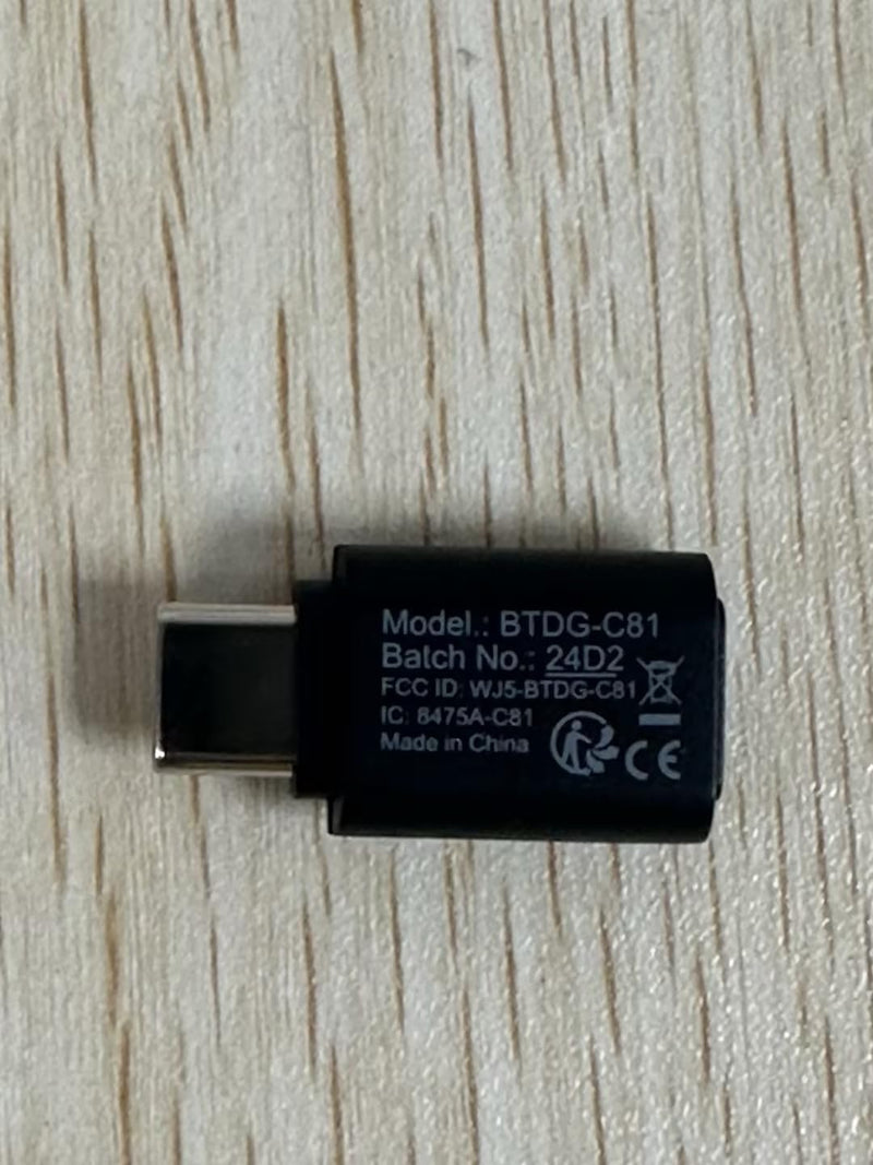 Avantree C81 Bluetooth USB-C kabelloser Audio Adapter Dongle um Kopfhörer und Lautsprecher mit PS4/5