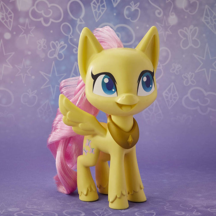 My Little Pony Mega Friendship Collection 9 Spielfiguren Pony 12,5 cm mit bürstbarem Haar, Kamm und