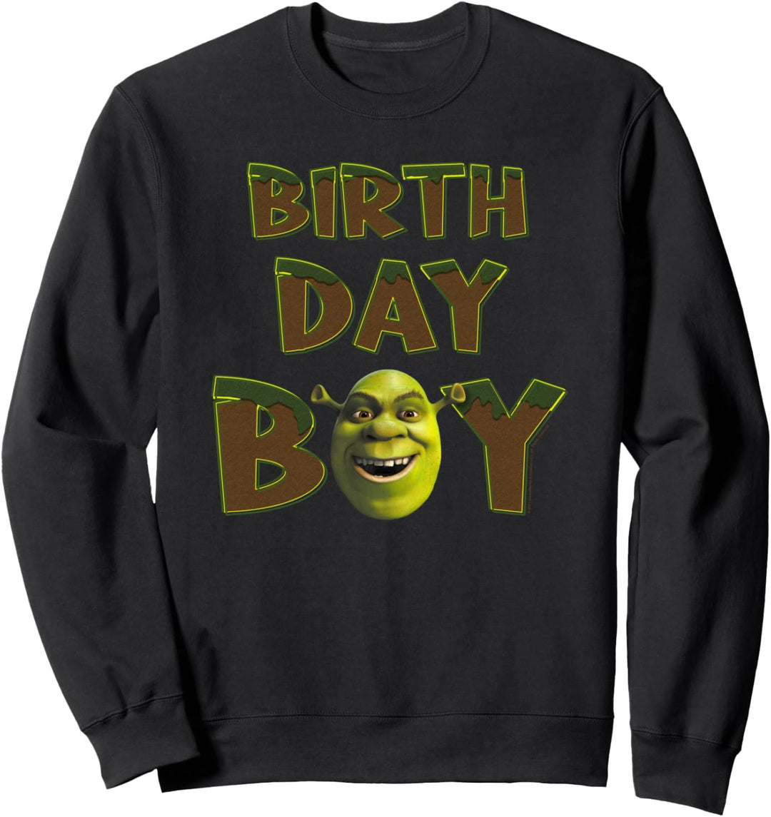 Shrek Birthday Boy Big Face Sweatshirt