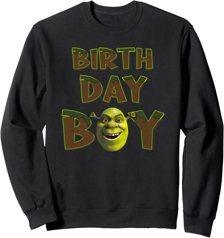 Shrek Birthday Boy Big Face Sweatshirt