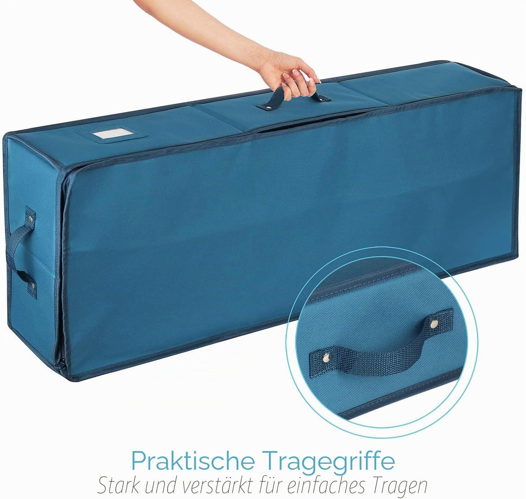 Hearth & Harbor Luxus Weihnachten Organizer Geschenkpapier Rollen Bettbehälter Aufbewahrungsbox für