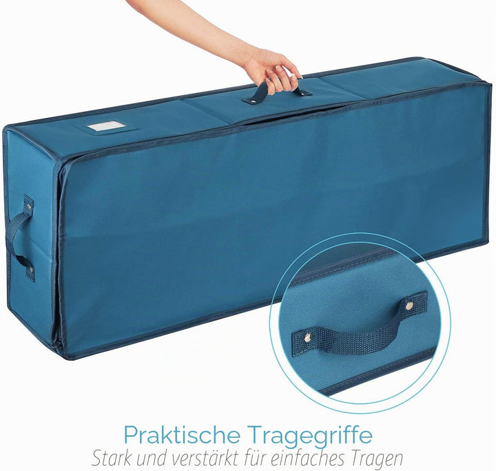 Hearth & Harbor Luxus Weihnachten Organizer Geschenkpapier Rollen Bettbehälter Aufbewahrungsbox für