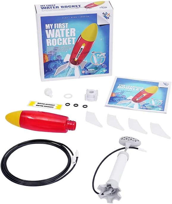 ZT Model My First Water Rocket Air and Water Powered Rocket Flies up to 50ft Basic, Basic