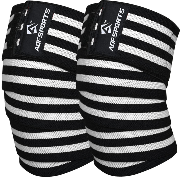 AQF Kniebandage, Kraftraining Kniebandage Männer Damen - IPL USPA Genehmigt Fitness Knieschützer, El