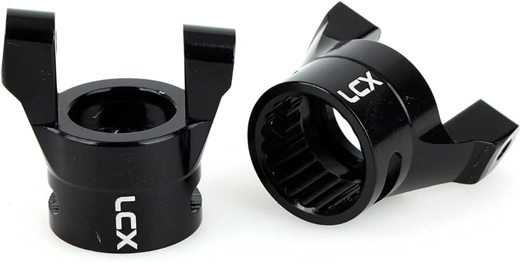 LCX Racing 1/10 RC Crawler Auto CNC gefrästes Aluminium AR60 OCP Achse Heavy Duty C Nabenträger Set