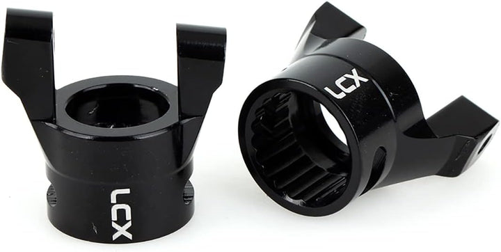 LCX Racing 1/10 RC Crawler Auto CNC gefrästes Aluminium AR60 OCP Achse Heavy Duty C Nabenträger Set