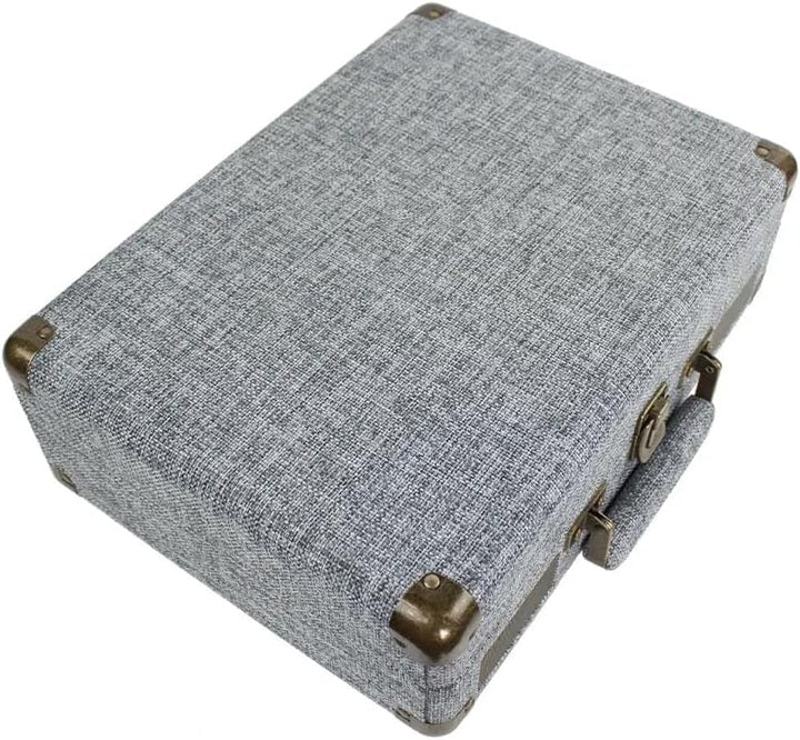 PRIXTON - VC400 Vintage-Vinyl-Plattenspieler | Vinyl-Player & Konverter über Bluetooth & USB | 2 ein