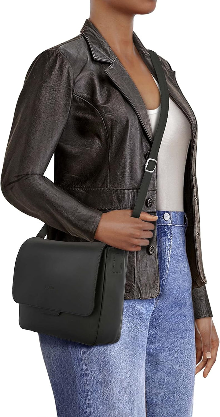Picard Damen Schultertasche TIMELESS aus Echtleder Mittel | mit Magnetverschluss | Schultertasche |