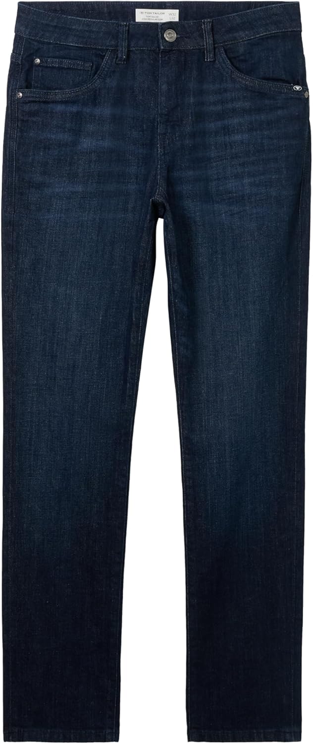 TOM TAILOR Herren Josh Regular Slim Jeans 29W / 32L 10115 - Clean Rinsed Blue Denim, 29W / 32L 10115
