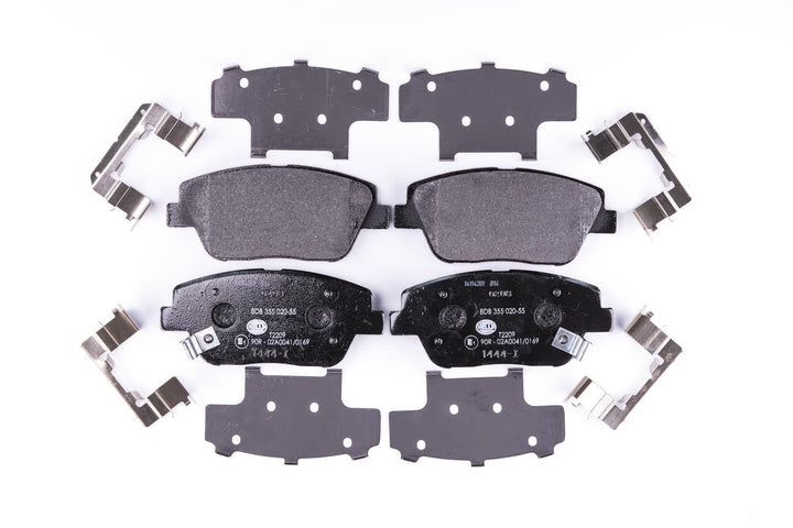 HELLA PAGID 8DB 355 020-551 Bremsbelagsatz - T2209 - Dicke/Stärke: 17.7mm - mit akustischer Verschle