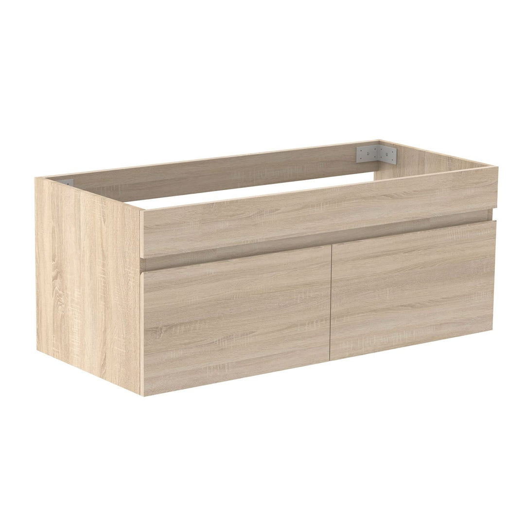 Aica Sanitär Waschbeckenunterschrank 80 cm Unterschrank Waschtischunterschrank Eiche 80cm-Typ B Eich