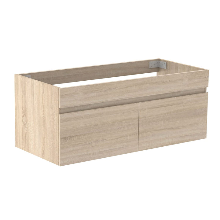 Aica Sanitär Waschbeckenunterschrank 80 cm Unterschrank Waschtischunterschrank Eiche 80cm-Typ B Eich