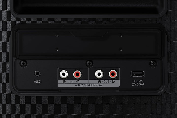 Samsung MX-ST50B Sound Tower (Deutsches Modell), Bi-direktionaler Raumklang mit 4 Lautsprechern, Kra