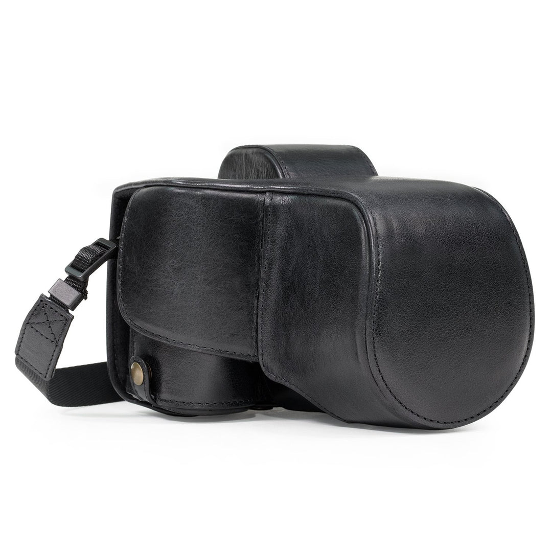 MegaGear Sony Alpha A7S II, A7R II, A7 II (28-70mm) Ever Ready Echtleder Kamera-Case mit Trageriemen