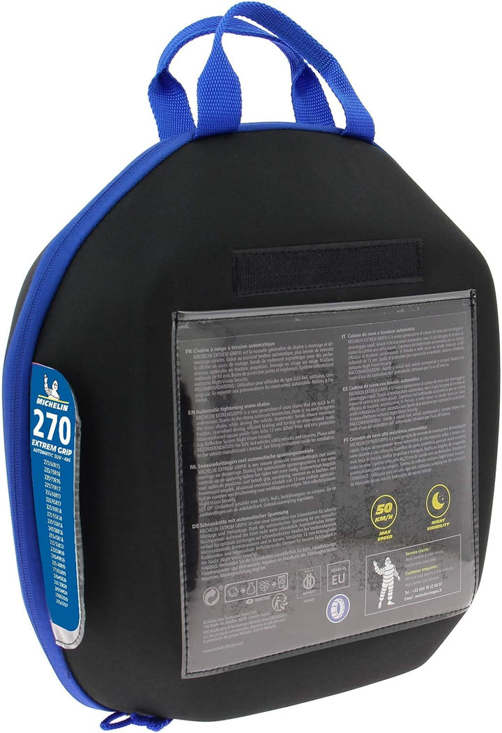 MICHELIN Extrem Grip Schneeketten, automatisch, speziell für SUV, Allradfahrzeuge, Wohnmobile, Nutzf