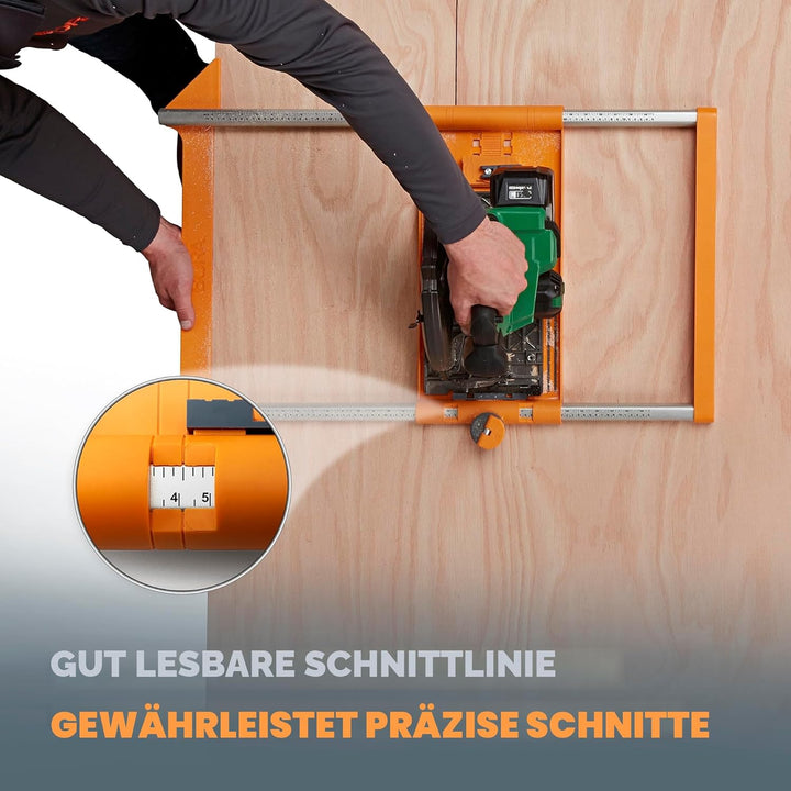 BORA NGX Twin Rail Rip Guide für Kreissägen, 546250, Rip Guide