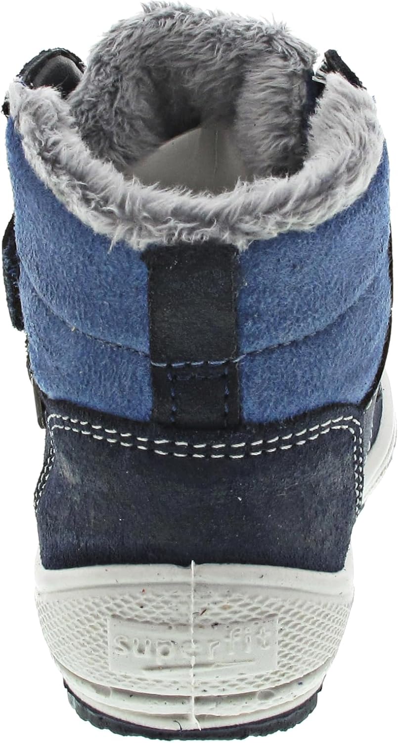 Superfit Jungen GROOVY warm gefütterte Gore-Tex Schneestiefel 19 EU Blau 8000, 19 EU Blau 8000