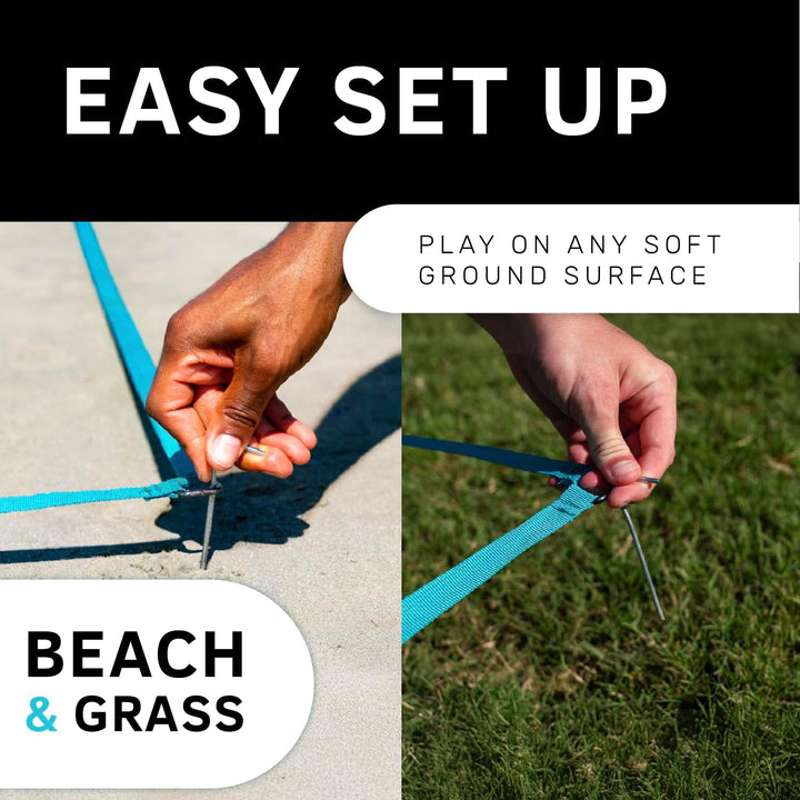 Waboba Battle Bird - Rethink Your Paddle Game - Backyard Set Includes: 2 Wearable Paddles, 2 small B