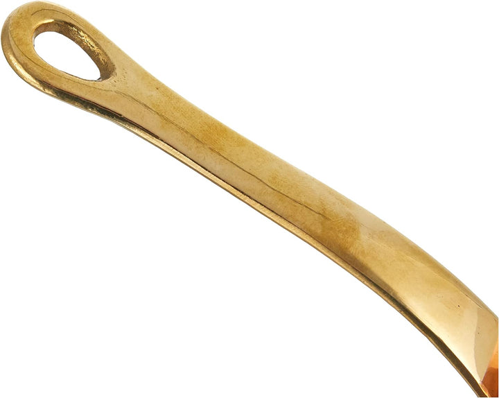 Pentole Agnelli ALCU105F12 Hochverzinkter Kupferauflauf mit 1 Griff, 12 cm, 12 cm