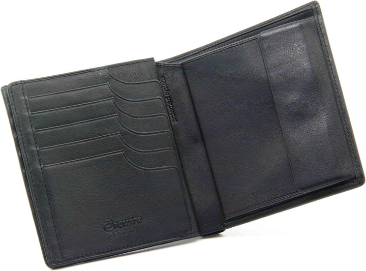 Esquire Münzbörse Logo Hochformatbörse Schwarz 047610