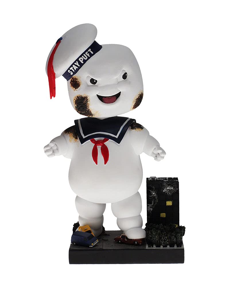 Royal Bobbles Ghostbusters Classic Stay Puft Scorched Bobblehead, Premium Polyresin Lebensechte Figu