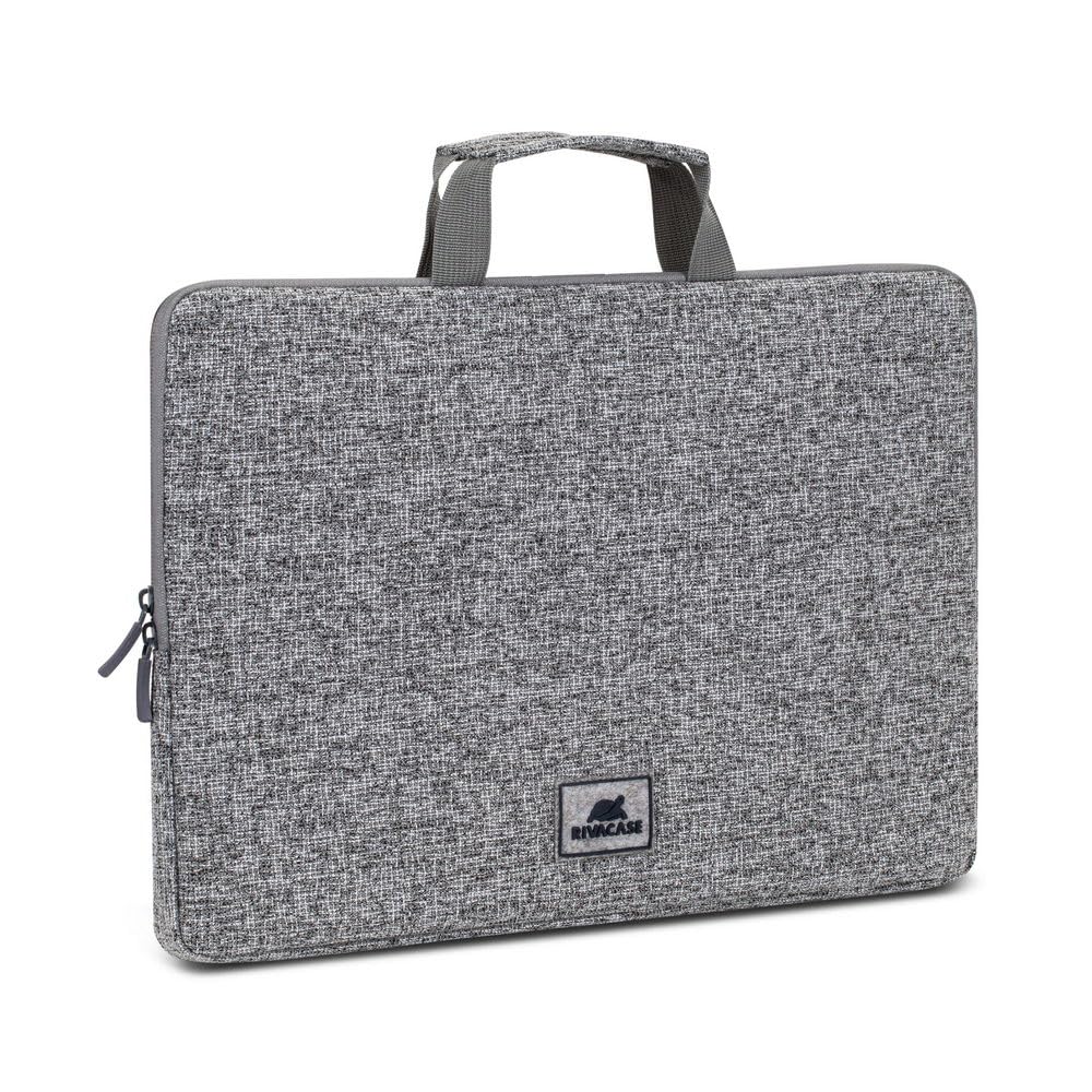 Rivacase Laptophülle mit Griffen bis 15.6" Sleeve - wasserdichte und ultraleichte Notebooktasche - k