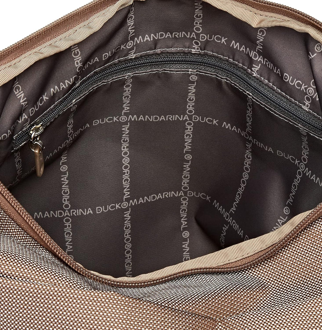 Mandarina Duck Damen Md 20 Schultertasche 29x33x12 (L x H x W) Taupe, 29x33x12 (L x H x W) Taupe