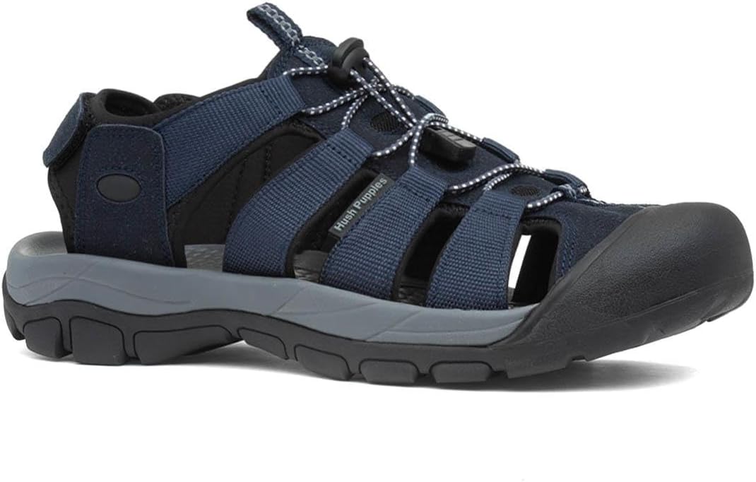 Hush Puppies Herren Peru Sandale Sportsandale 42 EU Navy, 42 EU Navy