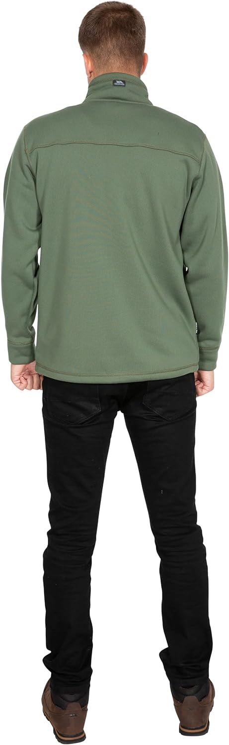 Trespass Herren Tailbridge Fleece, Mehrfarbig, XL S Grün, S Grün