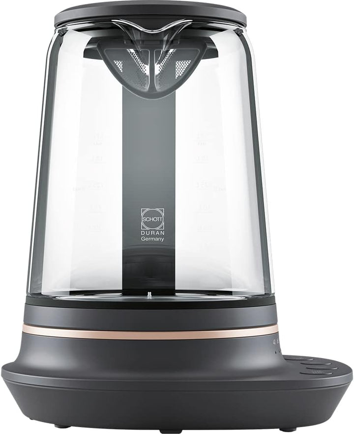 Electrolux 910 003 588 E7GK1-8BP Wasserkocher, 1,7 l, Schwarz, Kupfer
