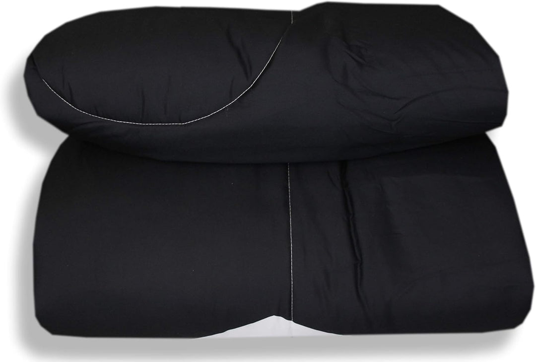 Juventus, Steppdecke aus weicher Mikrofaser, für Einzelbett, Motiv: Juventus-Logo, 170 x 260 cm