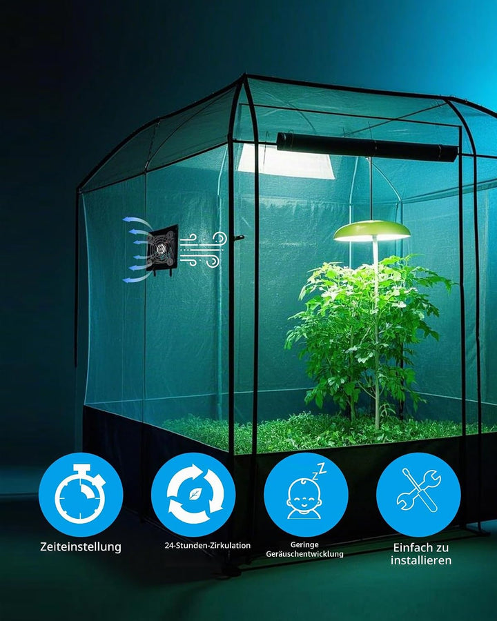 USB leiser Ventilator, 6-Windgeschwindigkeiten für Smart 80mm 1, 80mm 1