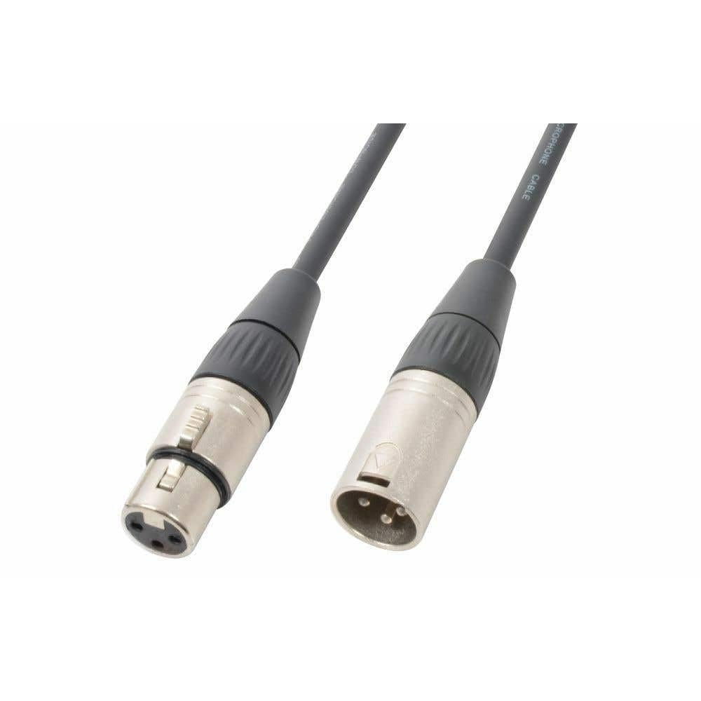 CX100-30 XLR Kabel 3-polig – 30m DMX/Mikrofonkabel mit XLR Stecker & Buchse – Profi Audio & Lichtkab