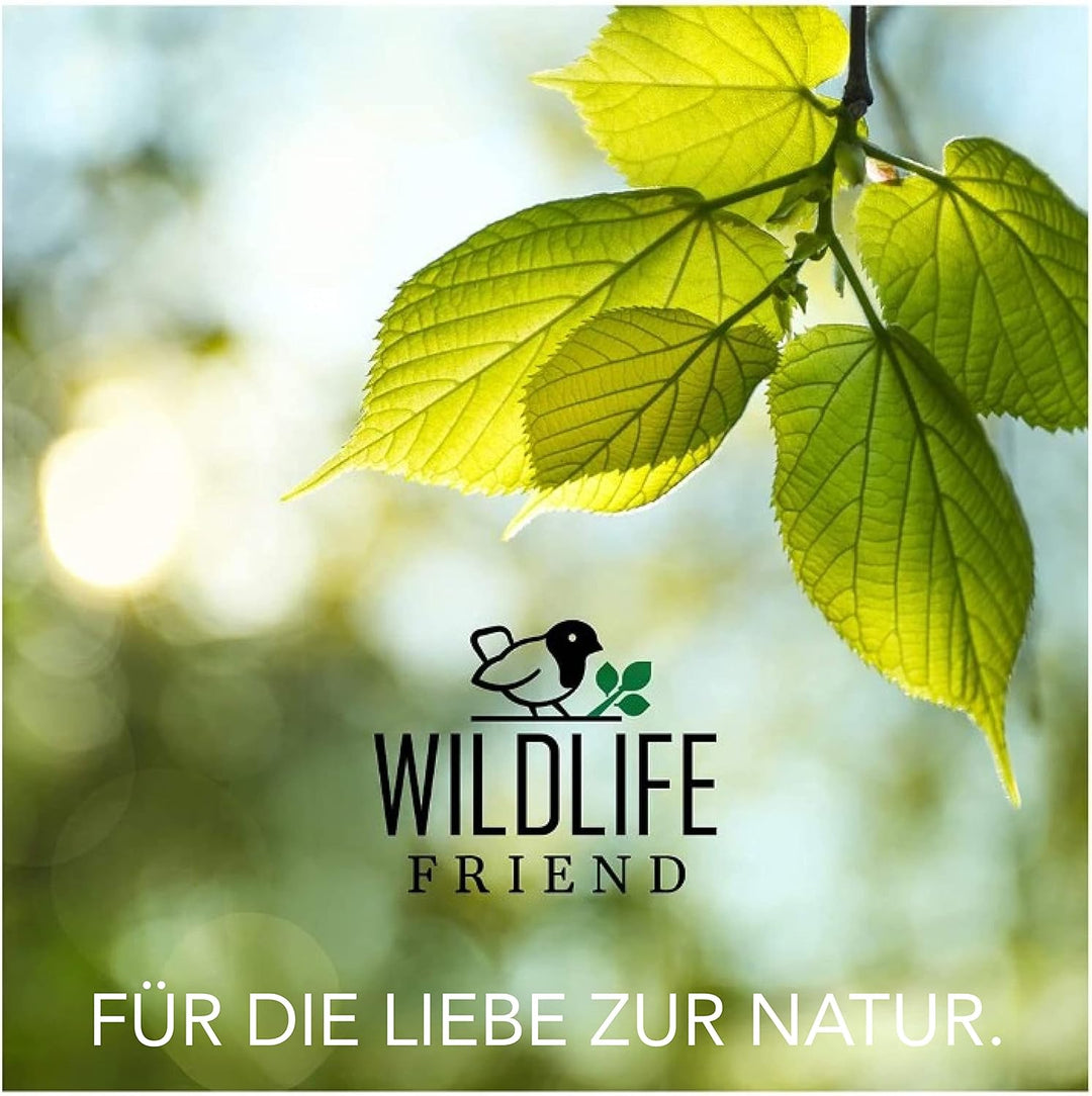 WILDLIFE FRIEND I Grosser Schwerer Fledermauskasten mit Rindendach nach NABU - Fertig Montiert &amp; 100