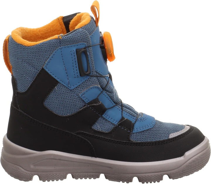 Superfit Jungen Mars Schneestiefel 27 EU Schmal Blau Orange 8000, 27 EU Schmal Blau Orange 8000