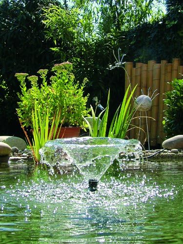 Pontec 57124 PondoVario 2500 - Wasserspielpumpe für den Einsatz in Gartenteich und Zierbrunnen / Tei