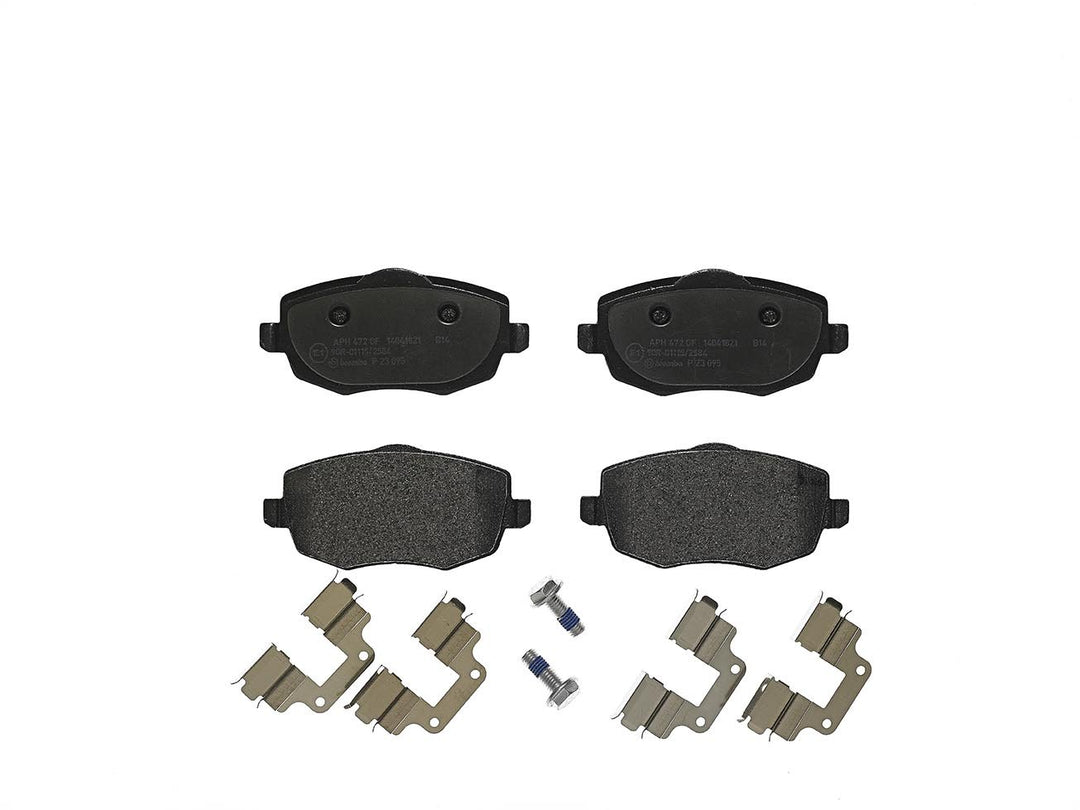 Brembo P 23 095 Bremsbelagsatz, Scheibenbremse - (4-teilig)