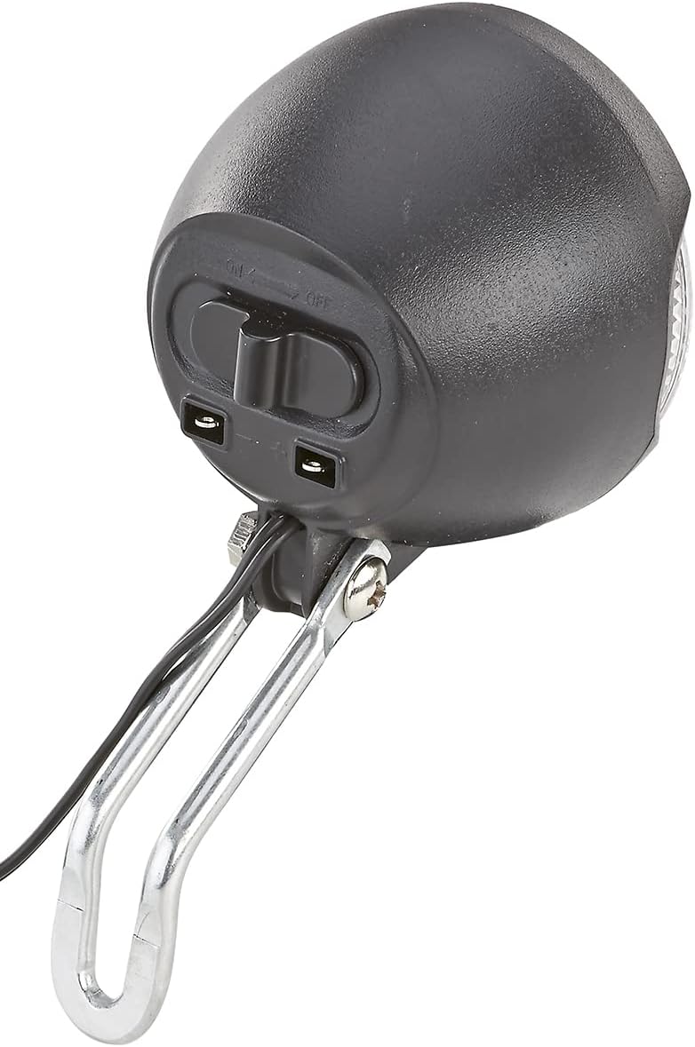 Prophete Fahrradbeleuchtung, Fahrradlicht mit LED Scheinwerfer, 1W-LED 15 Lux