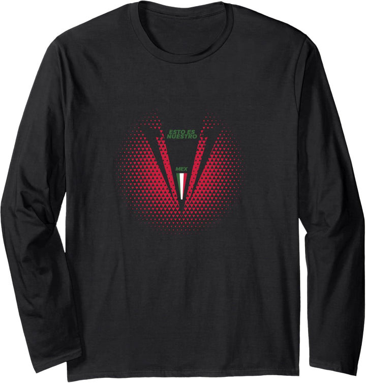 Mexiko Gold-Cup Editionen Langarmshirt