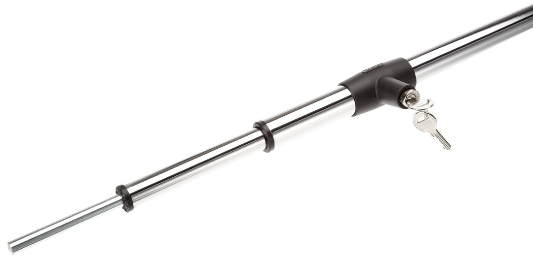 ABUS Teleskopstange Tele-Z 140 für Laibung, 1010-1400 mm, Chrom, 233319 1.010-1.400 mm, Verschiedens