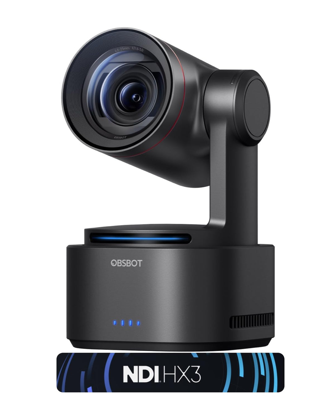 OBSBOT Tail 2 PTZR NDI Kamera 4K@60FPS, Pro KI-Tracking, 1/1,5" CMOS, 50 MP, 5X Optischer Zoom, 12X