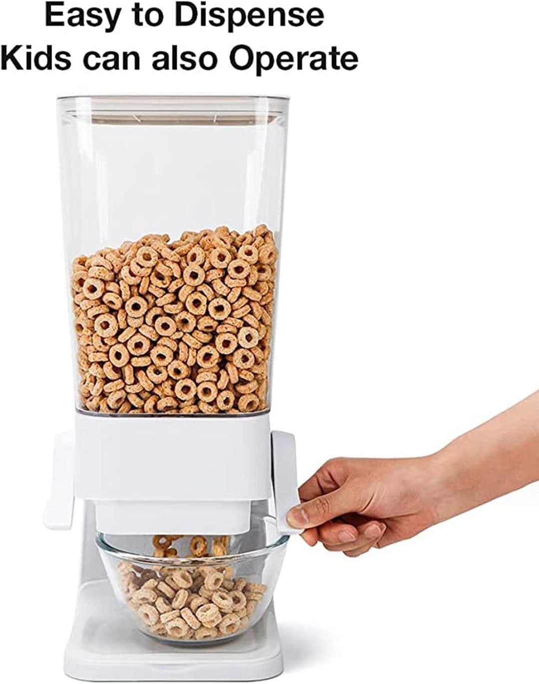 Arbeitsplatte Müslispender | Cornflakes Spender | Grid Müslispender | Snackspender | Küchenspeicher