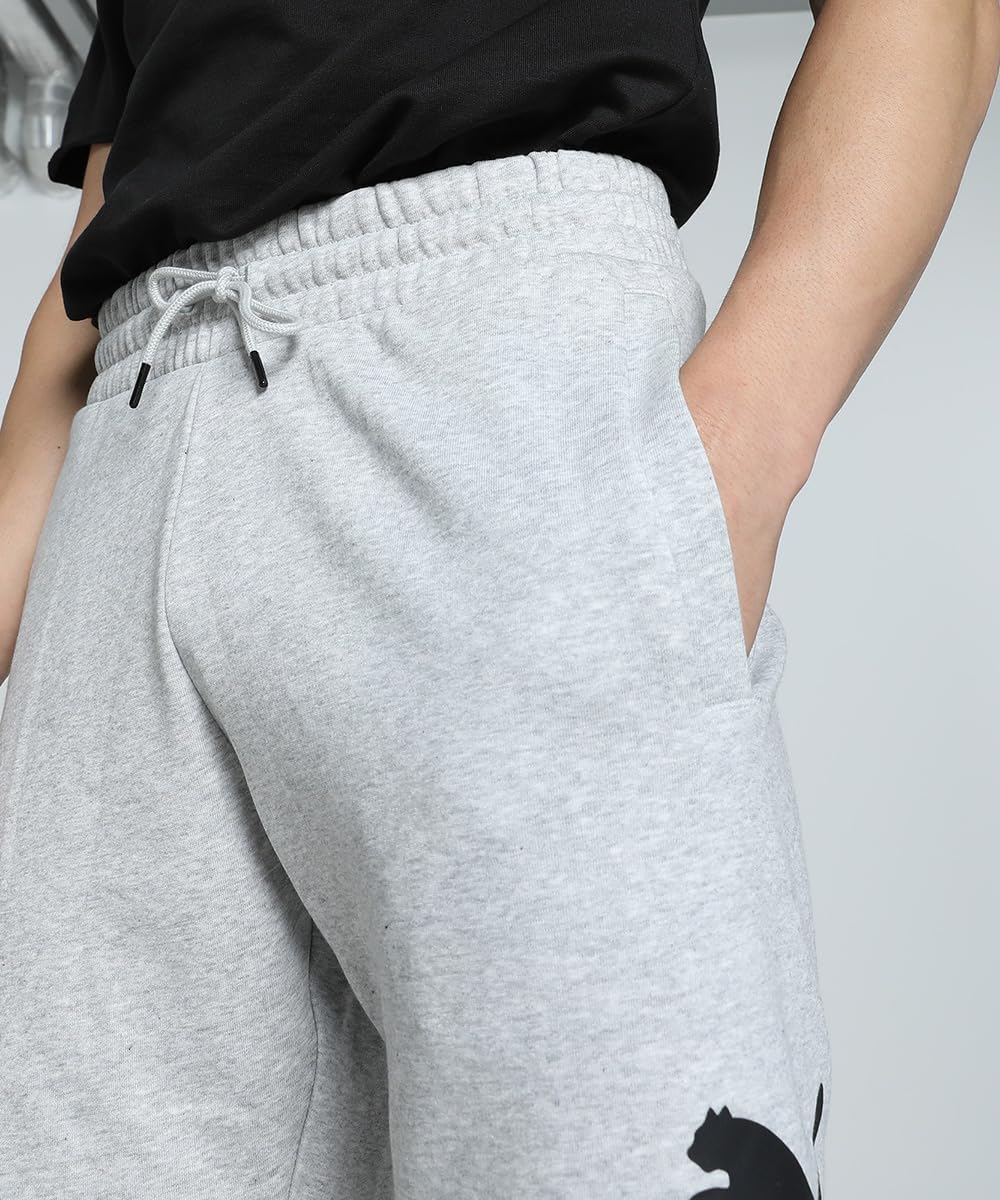 PUMA Power Shorts Herren S Light Gray Heather, S Light Gray Heather