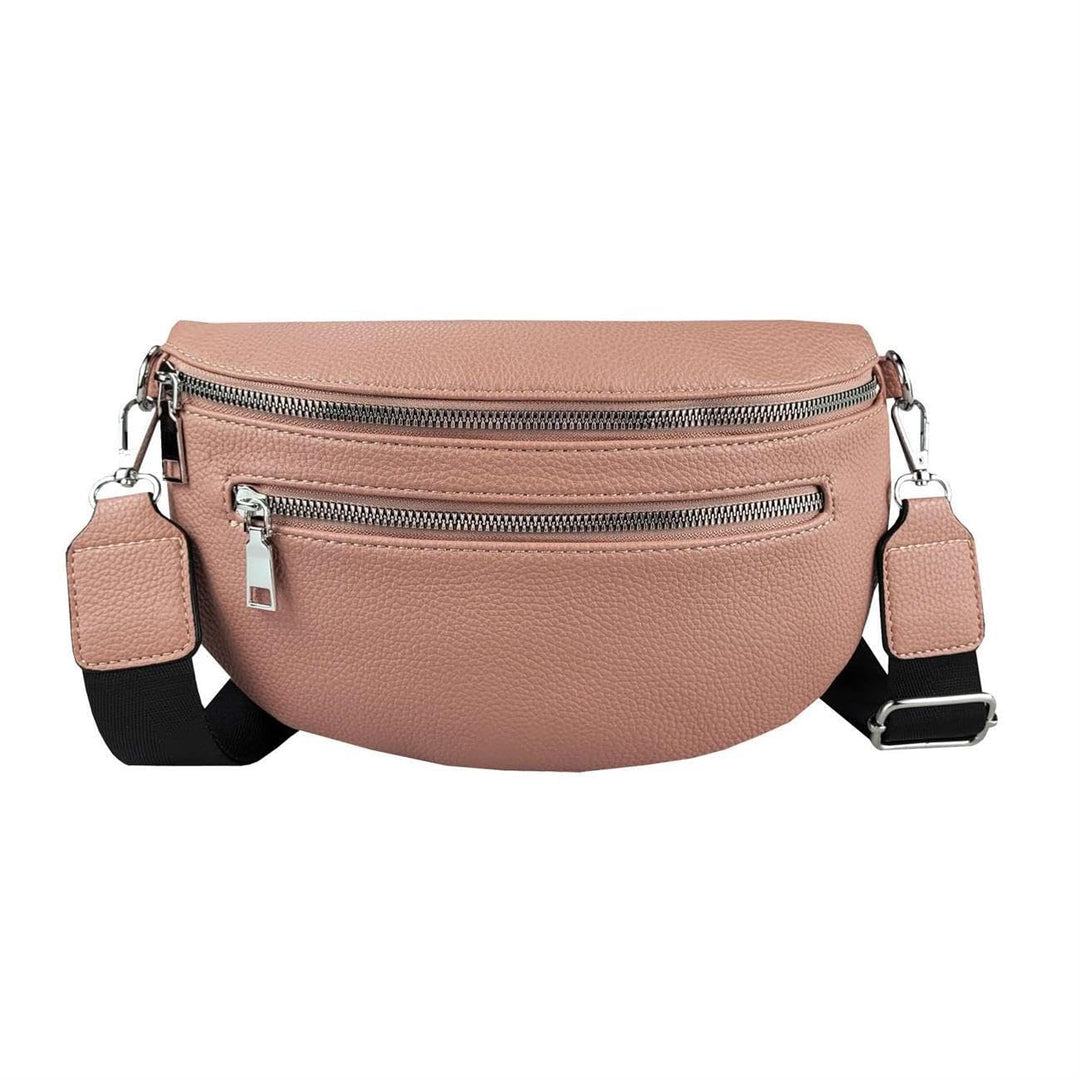 OBC Damen Tasche Gürteltasche Crossbody Leder Optik Hüfttasche Bauchtasche Umhängetasche Cross-Over