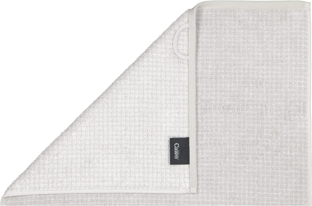 CAWÖ Home Handtücher Zoom Allover 122 Platin - 76 Duschtuch 80x150 cm, Duschtuch 80x150 cm