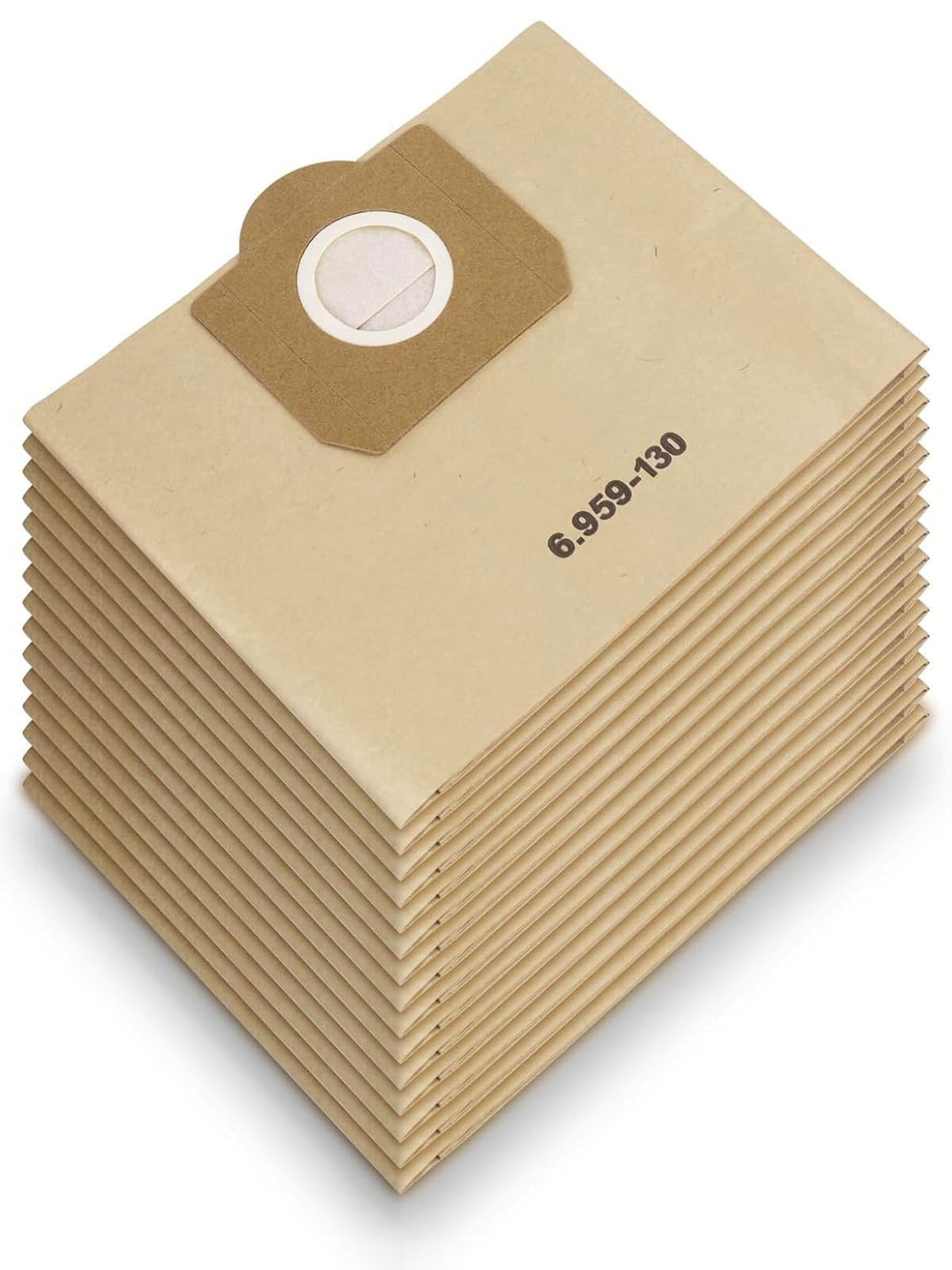 15 Stück Papierfilterbeutel für Kärcher 6.959-130.0, WD3 Staubsaugerbeutel